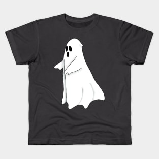 Simple Ghost for Halloween Kids T-Shirt